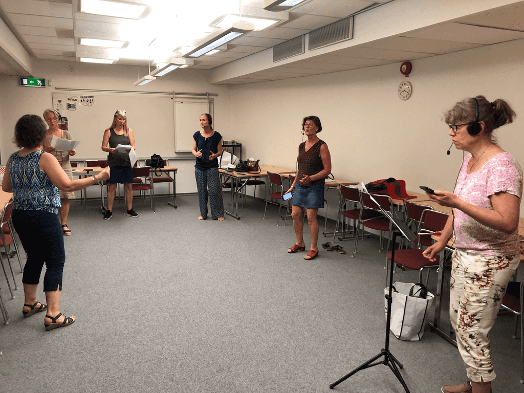 Recording as a group Recording as a group